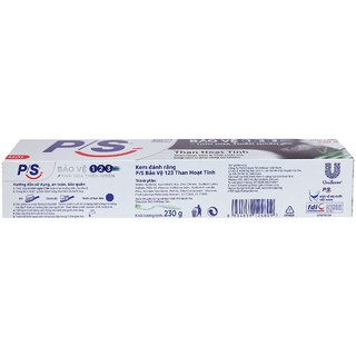 Kem Đánh Răng Than Hoạt Tính P/S (180g)