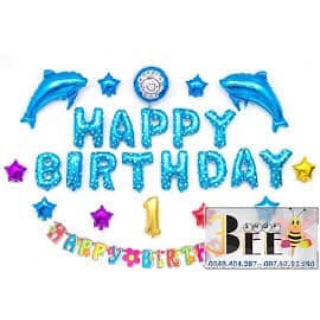 Bộ trang trí sinh nhật