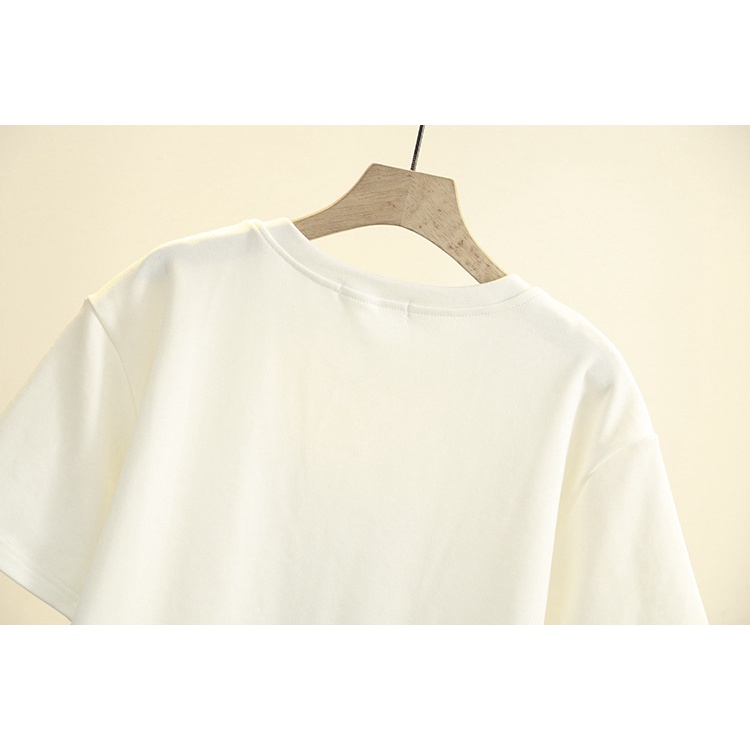 A24635 Áo thun nữ hè ngắn tay cho người mập hàng nhập