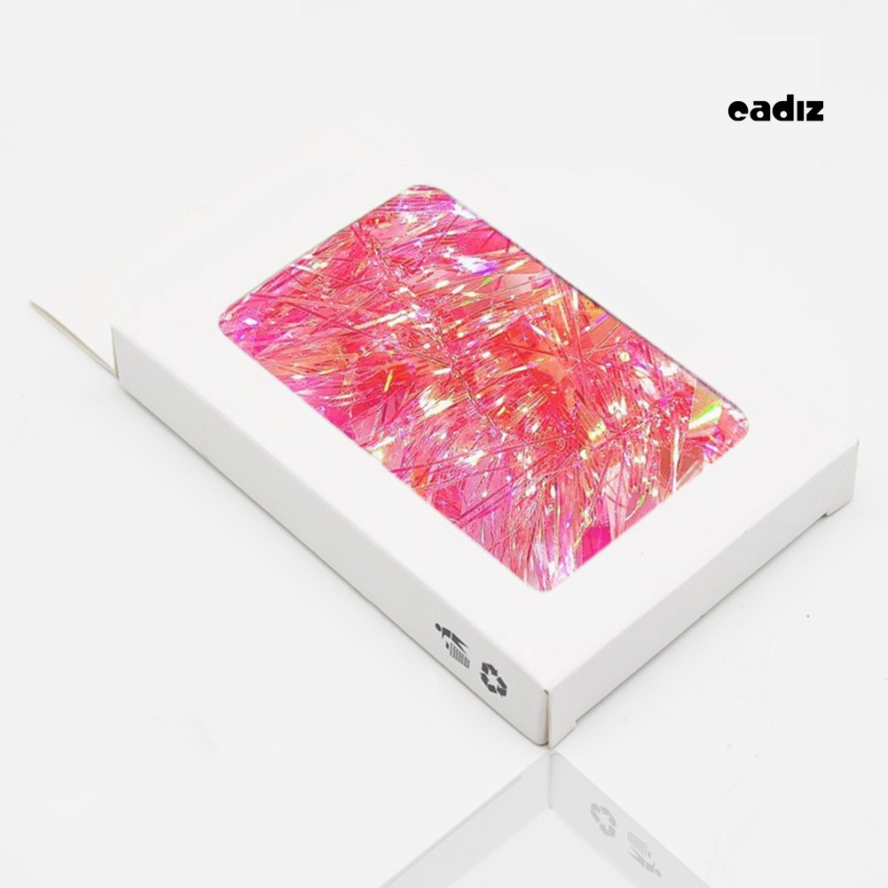 [Hàng mới về] Sợi thủy tinh trang trí móng tay tráng gương sáng bóng lấp lánh