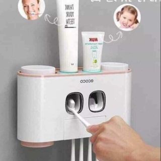 Bộ nhả kem đánh răng coco 4 cốc