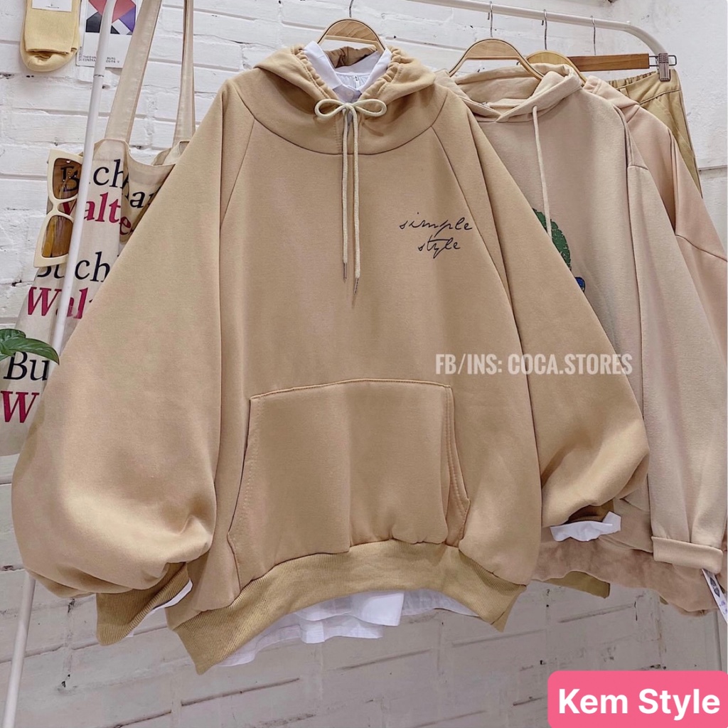 Áo Hoodie Nỉ Lót Bông From Unisex 3D12 kèm nhiều mẫu đẹp