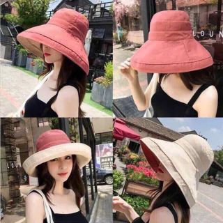 Nón rộng vành đội được 2 màu
