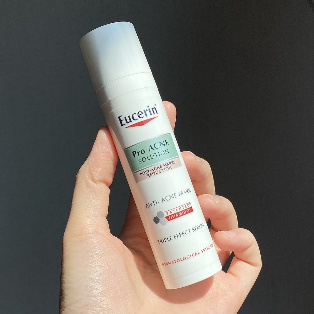 Tinh Chất Giảm Mụn, Mờ vết Thâm Eucerin Acne-Oil Control Pro Acne Solution A.I Clearing Treatment 40ml