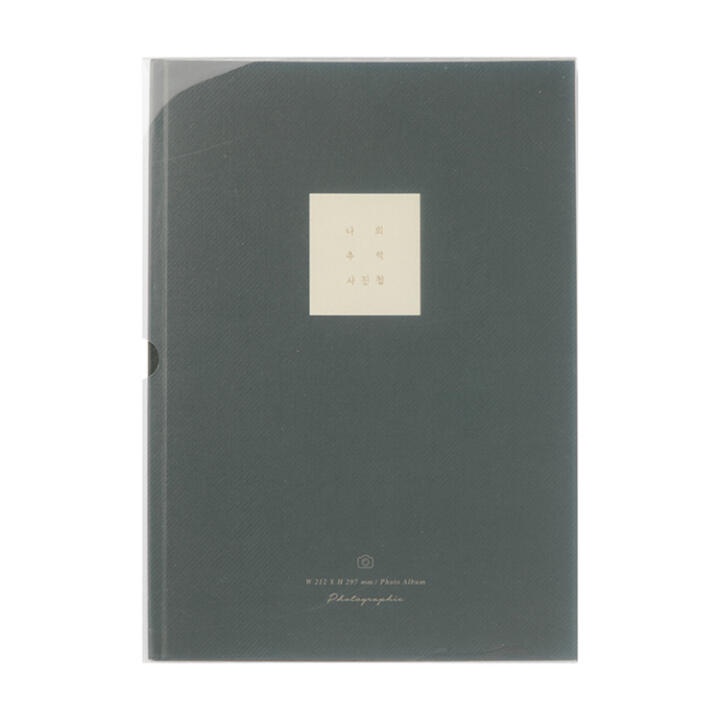 Binder Collect Book ARTBOX Hàn Quốc Đựng Ảnh Kỉ Niệm Màu Đen 20 Trang