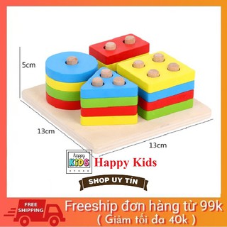Đồ chơi thả hình luồn cọc 4 hình