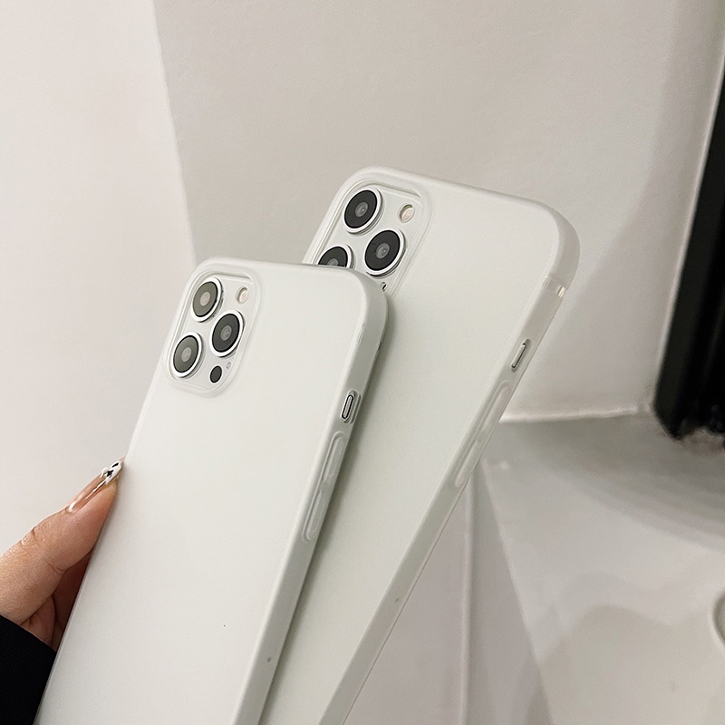 ốp iphone 11 Ốp điện thoại TPU silicone nhám trong suốt cho iPhone 11 Pro Max X XR XS Max 7 8 Plus SE 2020 12 Pro Max 12 Mini 13 pro max 13 mini