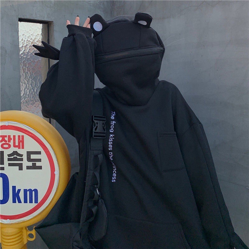 Áo hoodie hình con ếch kute hàng QCCC loại 1 | BigBuy360 - bigbuy360.vn