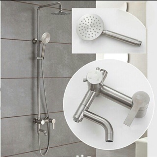 (Sale khủng) Bộ sen cây tắm nóng lạnh Inox SUS 304 Cao cấp