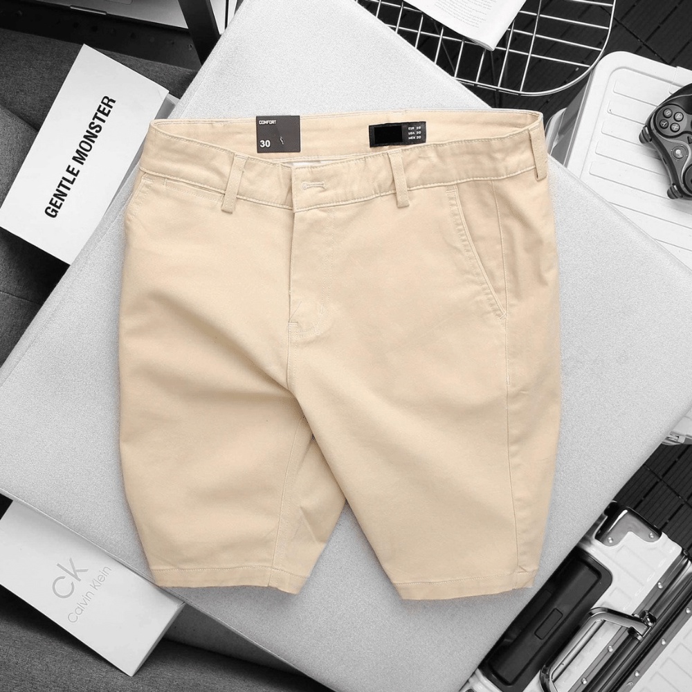Quần short nam kaki mềm mịn MC76 màu trẻ trung phong cách hàn quốc