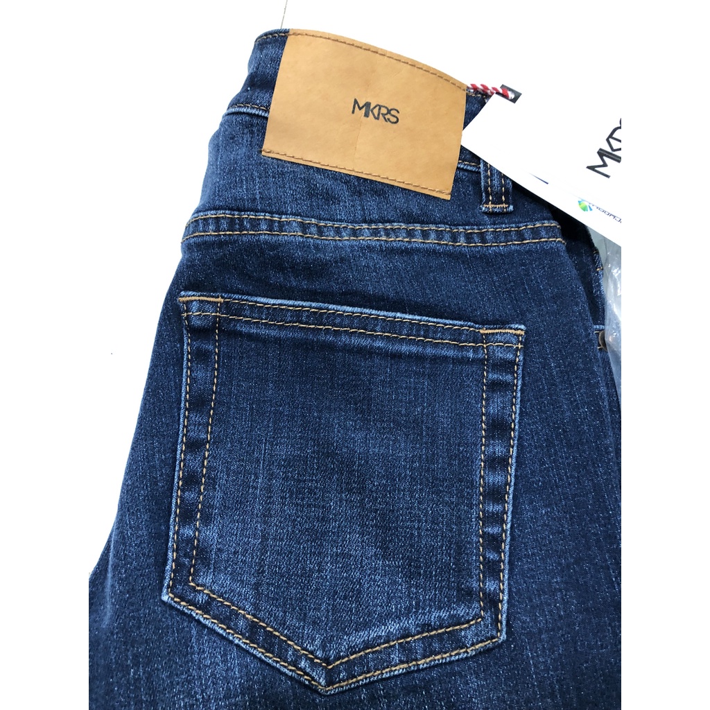 Quần Jeans MKRS Leo Lai Tua Co Dãn - 3443 SÔ ĐO CHƯA TÍNH ĐỘ CO GIẢN (2CM)