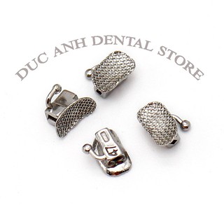 Mắc cài răng số 7 dành cho nha sĩ chỉnh nha, mắc cài răng cối thứ 2, 1 set 4 chiếc