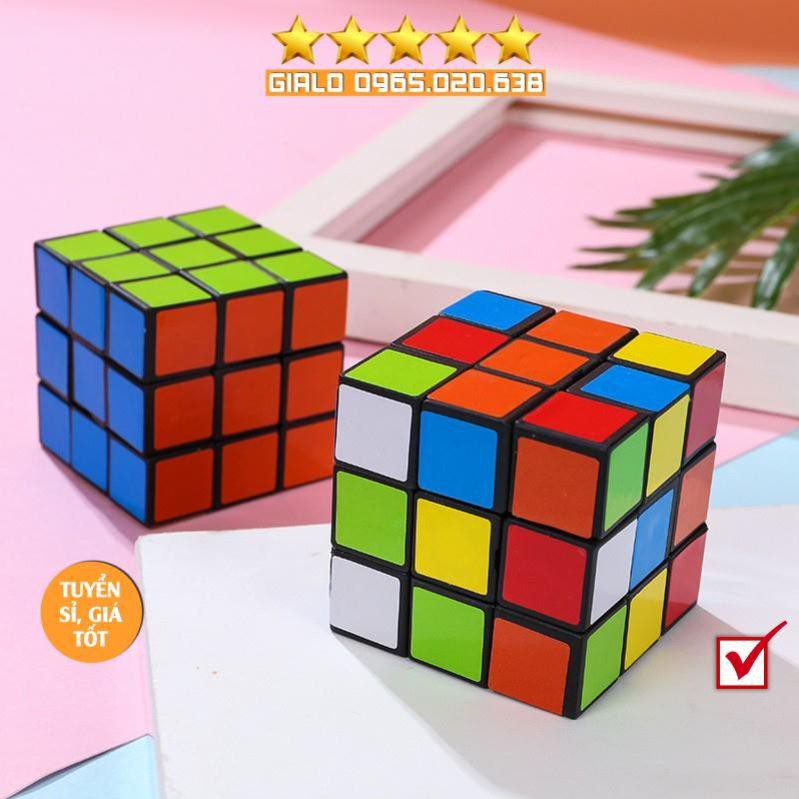 Khối Rubik-Rubic 3x3-2x2-Đồ chơi giải trí phát triển trí tuệ cao cho trẻ-kích thích não bộ toàn diện