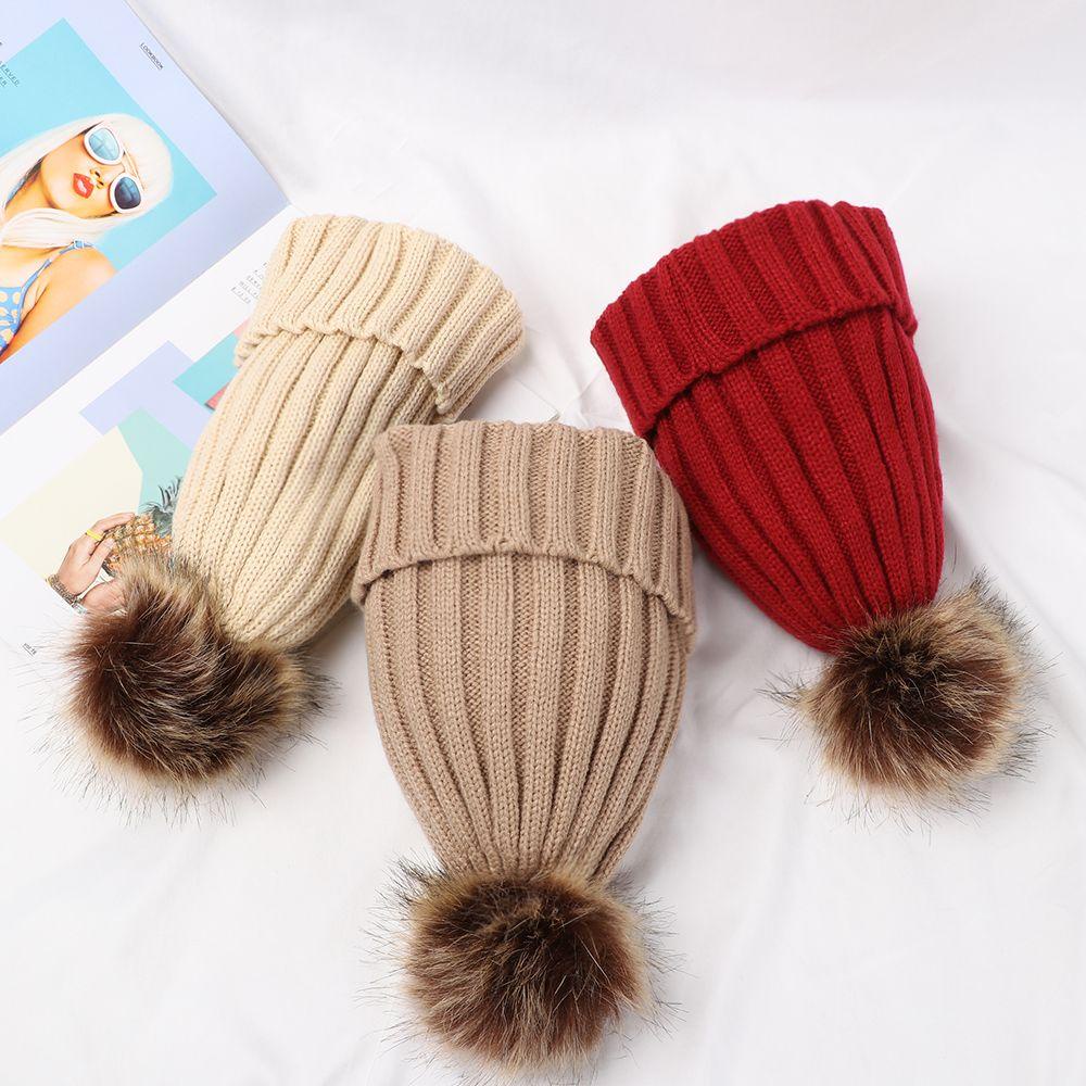 Mũ Len Dày Dặn Giữ Ấm Mùa Đông Hiệu Kat1 Thời Trang Cho Nữ