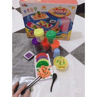 ĐỒ CHƠI MÁY QUAY MÌ Ý BẰNG ĐẤT NẶN