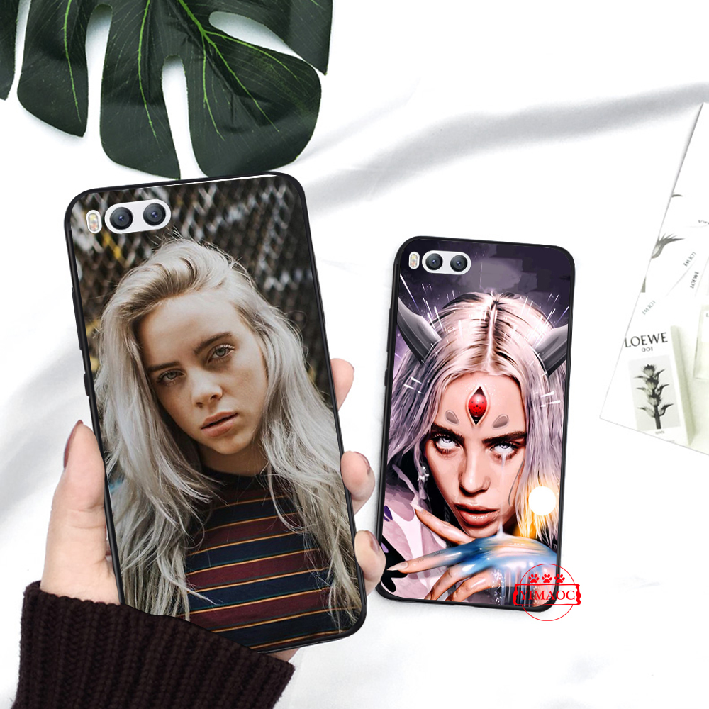 Xiaomi Mi 11i 11 Ultra Poco F3 Redmi K40 Note 9 10 Pro Max Soft Case 58C Billie Eilish Hot Music Singer