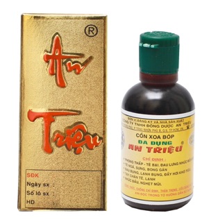 Cồn xoa bóp đa dụng An Triệu