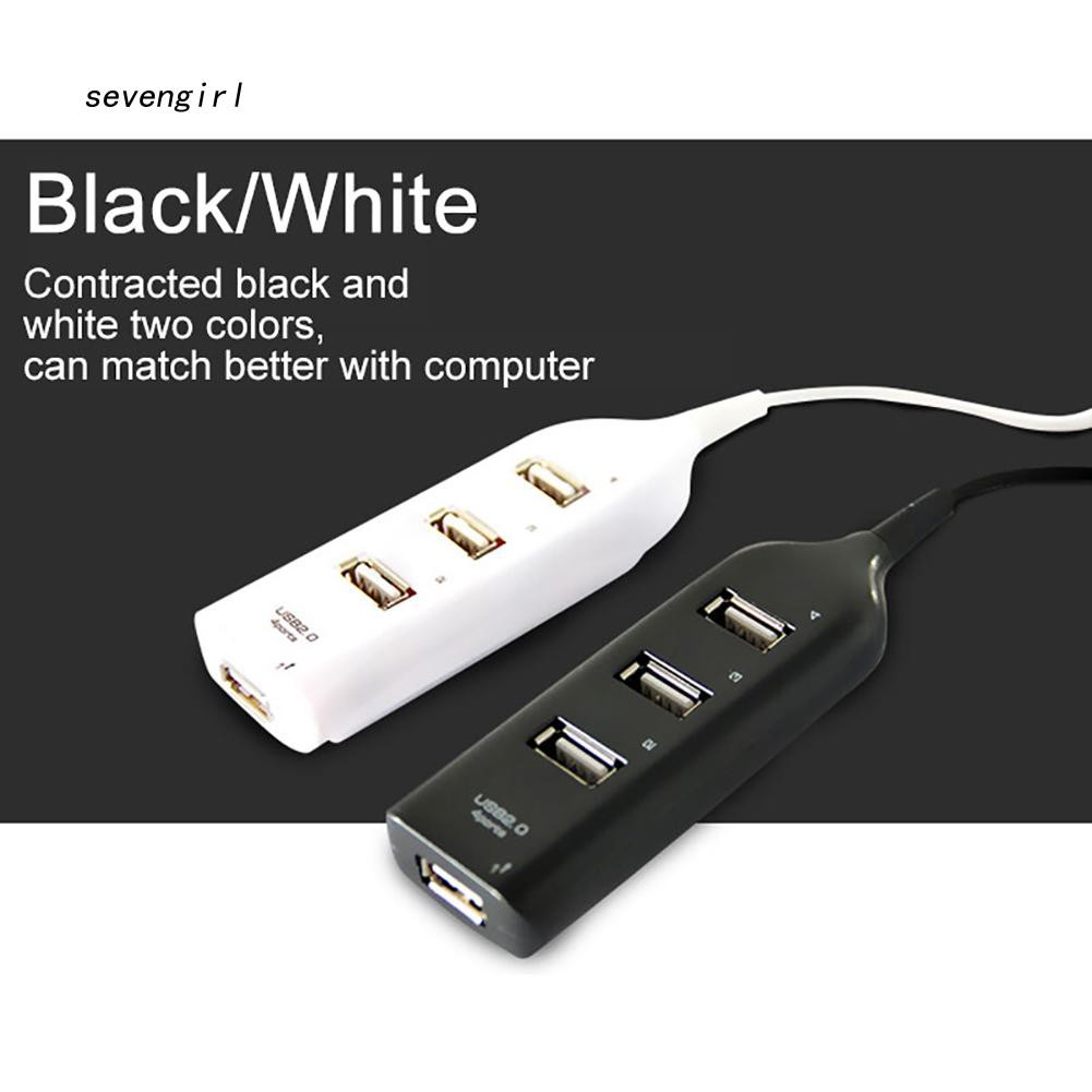 Bộ Chia 4 Cổng usb 2.0 480mbps Tốc Độ Cao Cho pc / laptop
