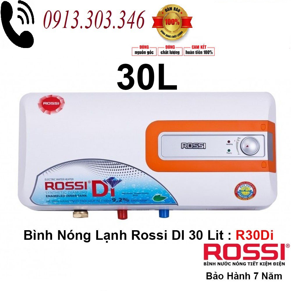 Bình nước nóng ROSSi R30 Di