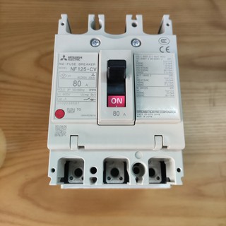 CB KHỐI MCCB Mitsubishi NF125-CV 3P 50A, 60A, 63A, 75A, 80A, 100A, 125A 10kA