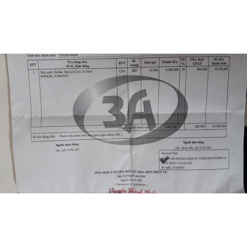 Sữa Similac Speclal Care 24k