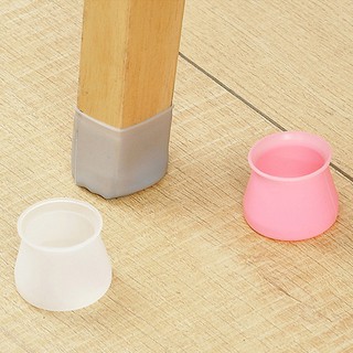 Combo 4 Vỏ bọc chân bàn ghế silicon chống trầy xước