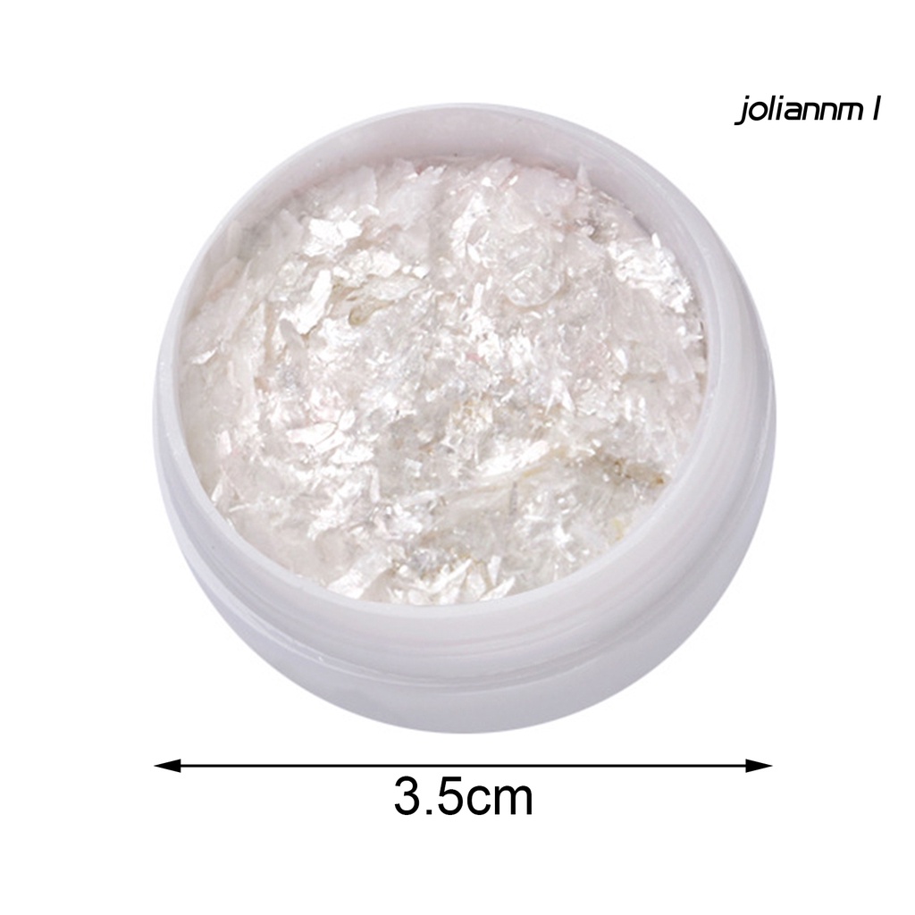 1 hộp phụ kiện vỏ sò dán trang trí móng tay lấp lánh không phai