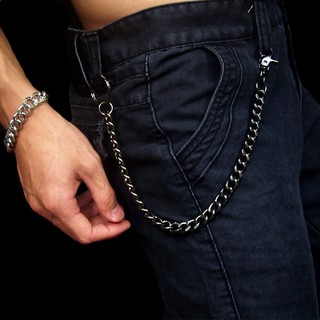 ⛓️ Dây xích đeo quần V.3 (màu đen dài 47 cm) ⛓️ - Muasamhot1208