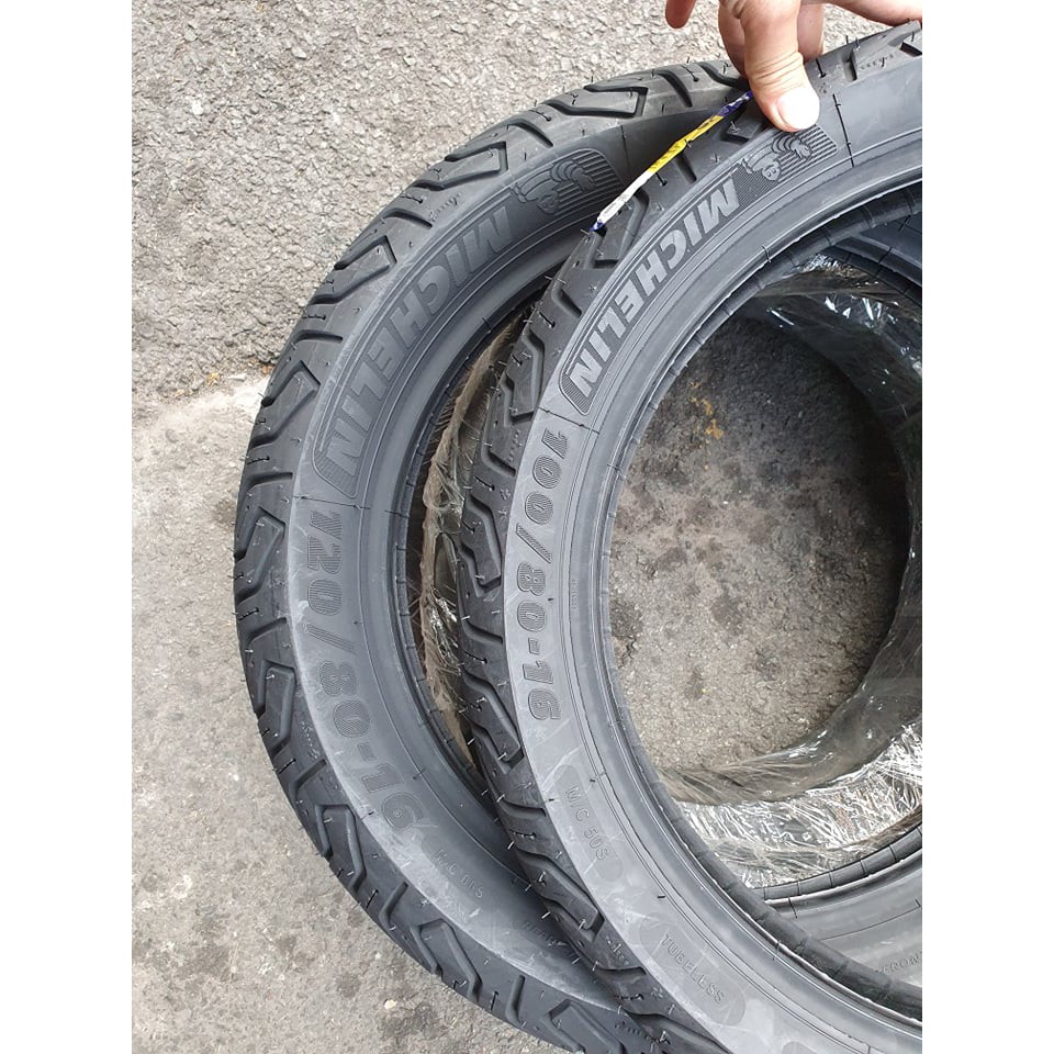 Cặp vỏ lốp xe Michelin City Grip 2 hàng châu âu cho SH 125 150. Size 100/80-16 và 120/80-16