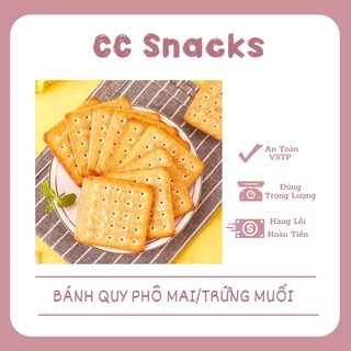 Bánh quy trứng muối/phô mai CC Snacks - Ăn vặt nội địa