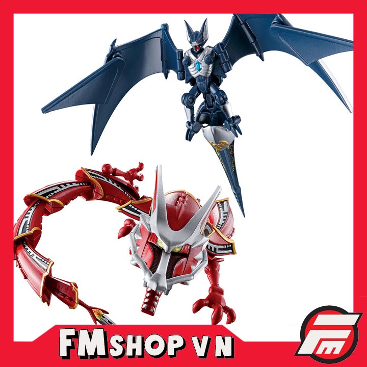 [FMSHOPVN] SODO CHRONICLE KAMEN RIDER RYUKI DRAGREDER &amp; DARK WING SET MÔ HÌNH NHÂN VẬT