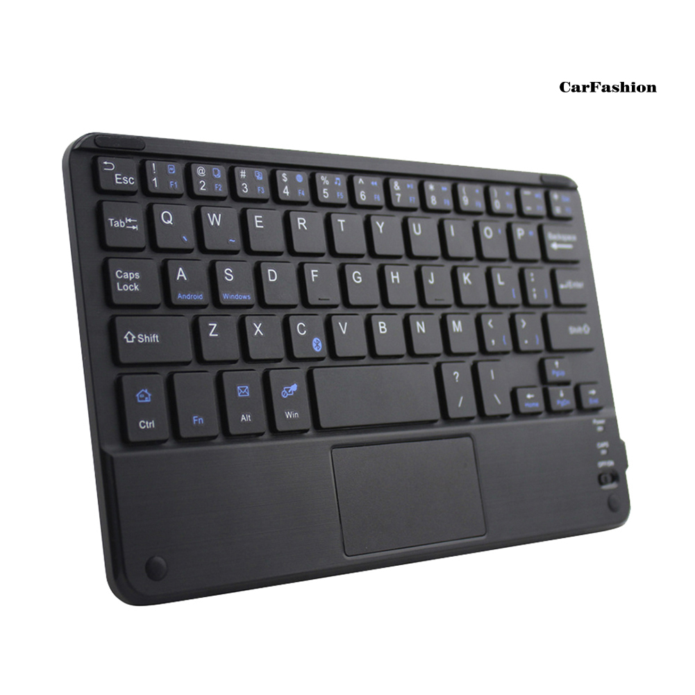 CDNP_Ultra-Slim Mini Wireless Bluetooth 59 Keys Keyboard with Touch-pad for Tablet PC