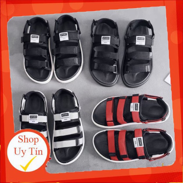 Giày sandal quai ngang ❤️FREESHIP❤️ Dép sandal 3 quai ngang – giày đôi nam nữ đi học YAME Couple