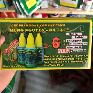 chế phẩm hùng nguyễn chuyên dùng cho hoa lan và cây cảnh ( Bộ 2 chai )