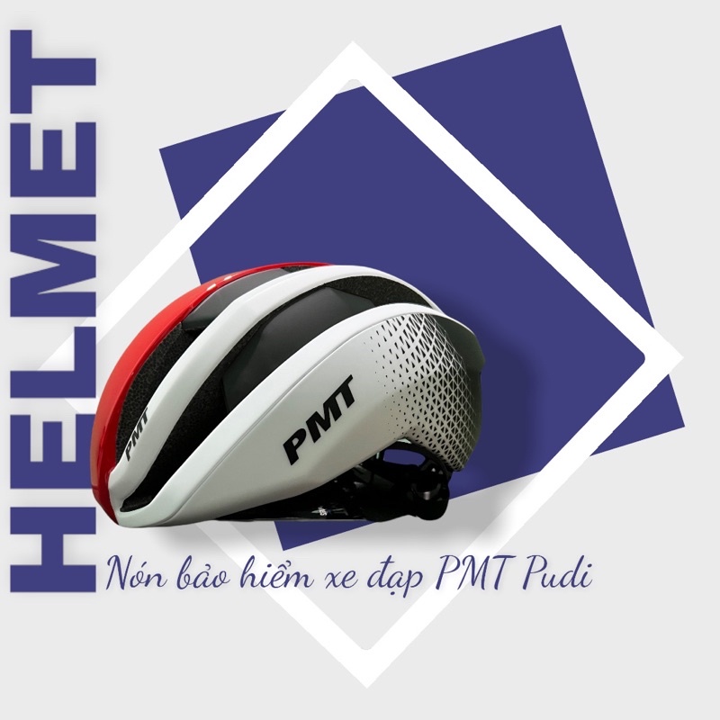 CHOXEDAP.VN Nón bảo hiểm Xe đạp cao cấp thương hiệu PMT PUDI thumbnail