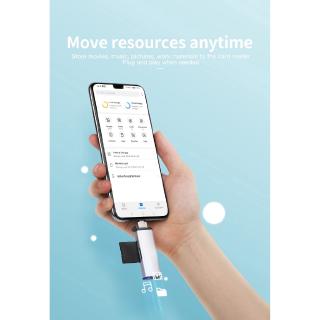Đọc Thẻ Nhớ KUULAA Mini Usb 3.0 Otg Micro Sd/Sdxc Tf