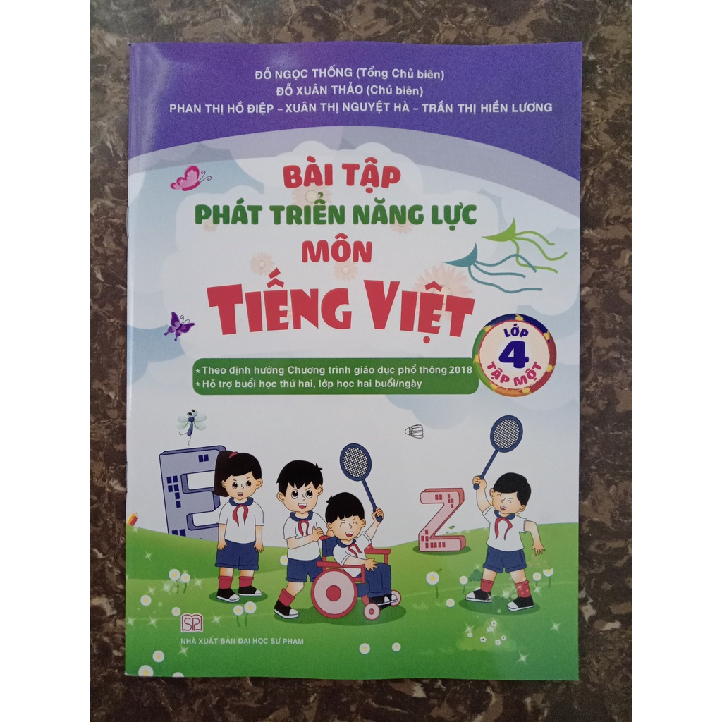 Sách Bài Tập Phát Triển Năng Lực Môn Tiếng Việt Lớp 4 Tập 1