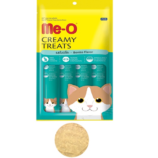 Bánh thưởng dạng kem dành cho mèo Me-O Creamy Treats 60g