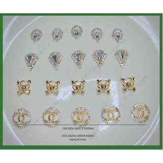 Charm đính móng, ảnh thật 100%, charm nail cao cấp, phụ kiện nail