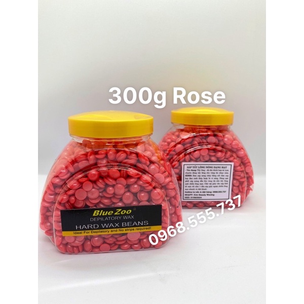 SÁP WAX NÓNG DẠNG HẠT Viên Hard Wax Beans 300g Bluezoo chính hãng