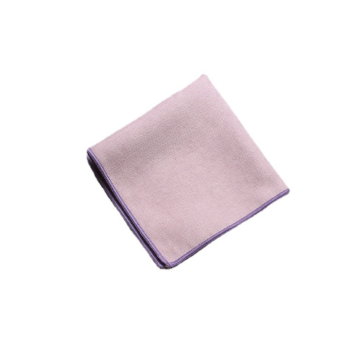 Khăn Tay Bỏ Túi Hình Vuông Màu Sắc Trơn Chất Liệu Nhung Phong Cách Hàn Quốc Cho Nam