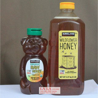 Mật ong hữu cơ Kirkland Organic Raw Honey Mỹ