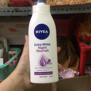 Xả hàng Sữa dưỡng thể nivea ban đêm 400g