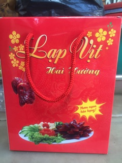 Lạp Vịt ngon (xì pỉn, 1kg, có hộp)