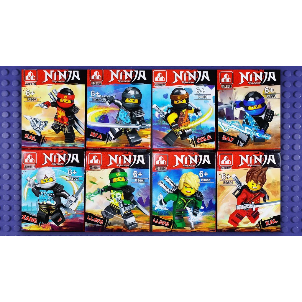 1 Hộp Lego NinJia lắp Ghép Màu Sắc Cho Bé Phát triển sáng tạo