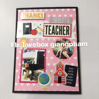 Thiệp ảnh handmade