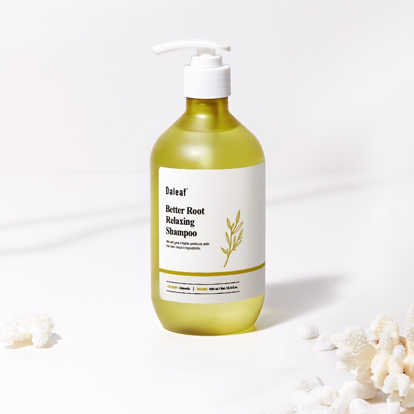 Daleaf Chlorella Better Root Relaxing Shampoo 500ml / Anti Hair Loss / Vegan Shampoo