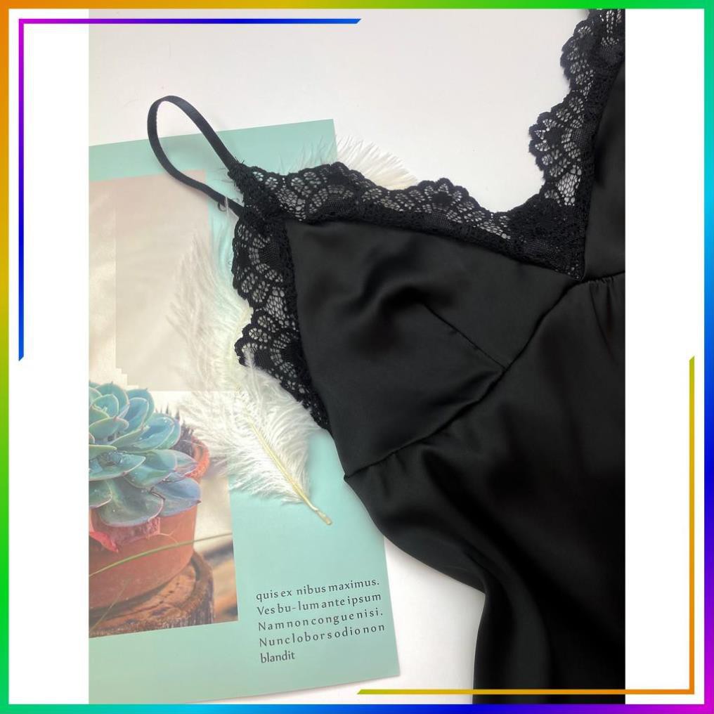[HÀNG CAO CẤP] Váy Ngủ Nữ Ren Sexy Lụa Satin hàng cao cấp | BigBuy360 - bigbuy360.vn