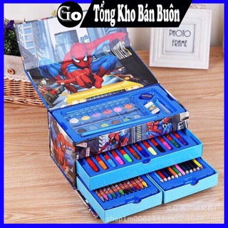 Hộp màu 3 tầng 52 chi tiết  siêu đẹp cho bé ~ Gocolo
