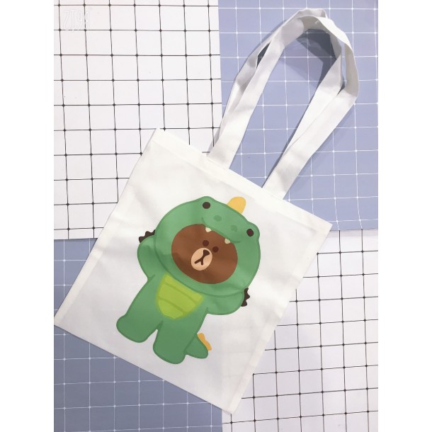 túi tote gấu brown thỏ cony TT5